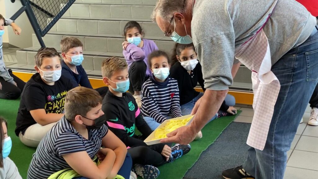 Semaine du goût à Sarralbe : les élèves ont préparé un gratin de pommes de terre