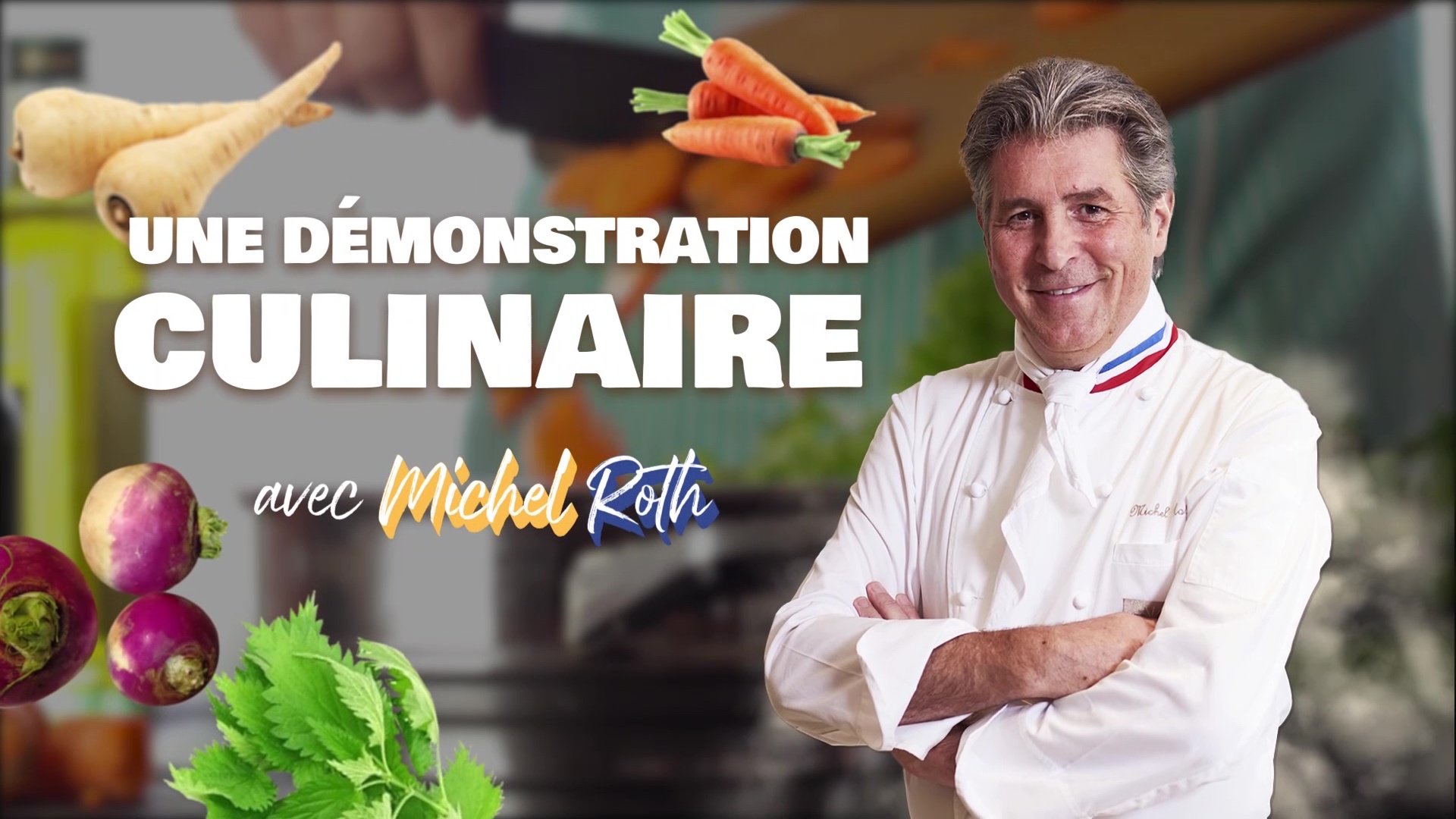 Démonstration culinaire avec Michel ROTH - Mosaik Cristal