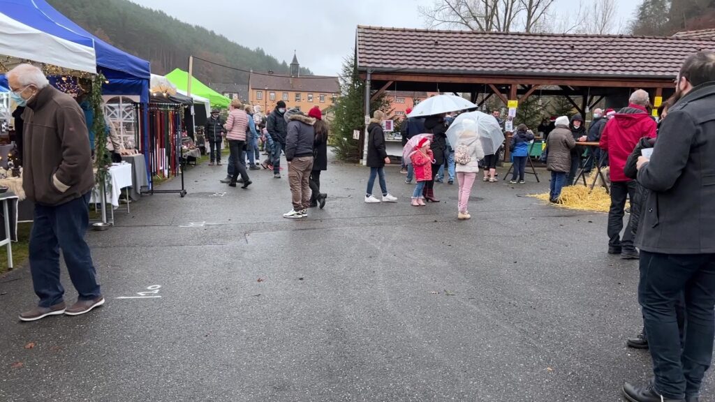 Petit village de Noël à Philippsbourg