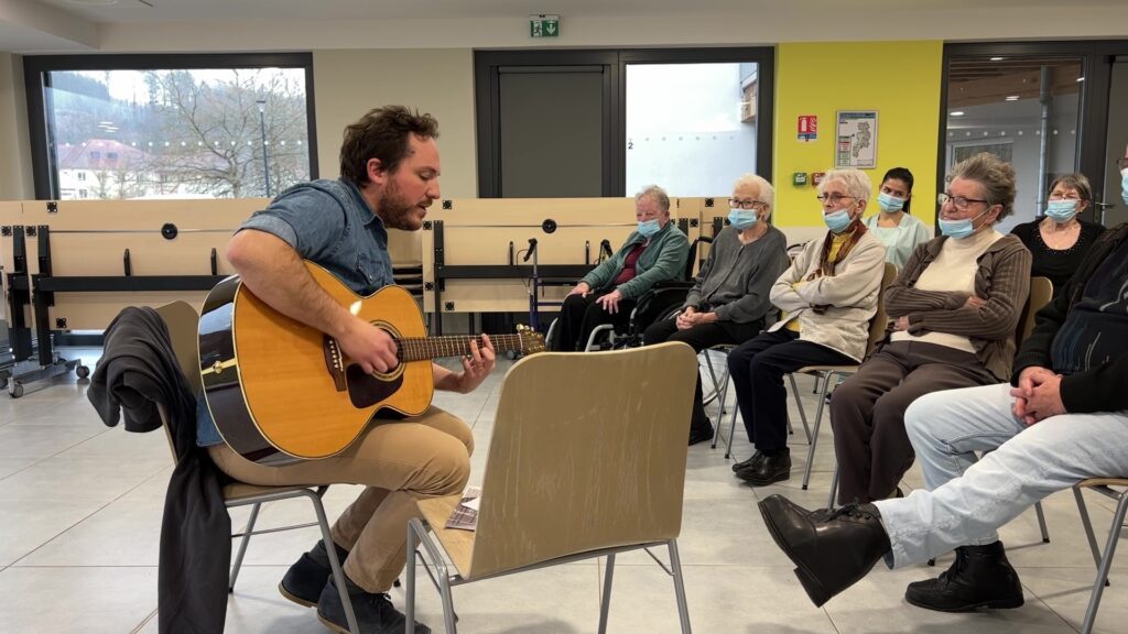 « Nos vieux », un projet musical participatif mené par l’artiste Paul d’Amour