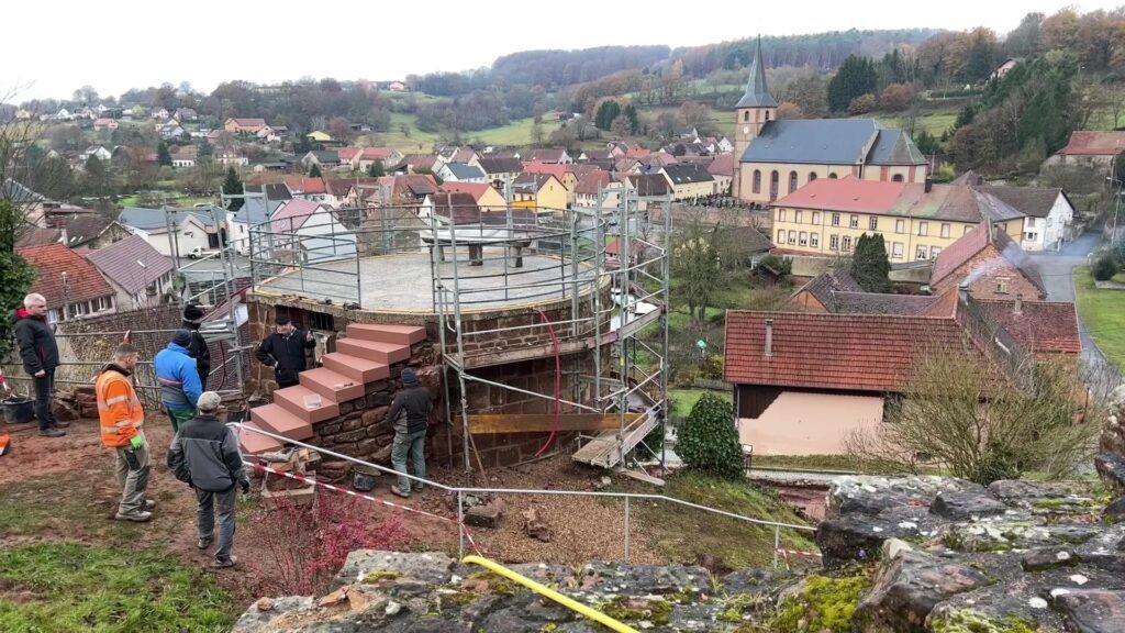 Travaux au Weckersburg