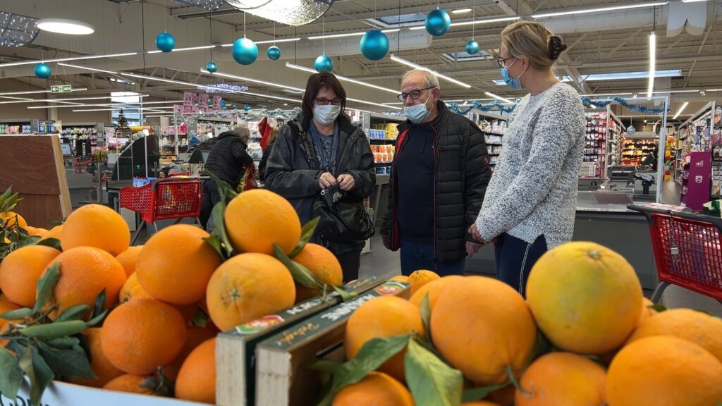 Des oranges contre des dons pour le Lions Club