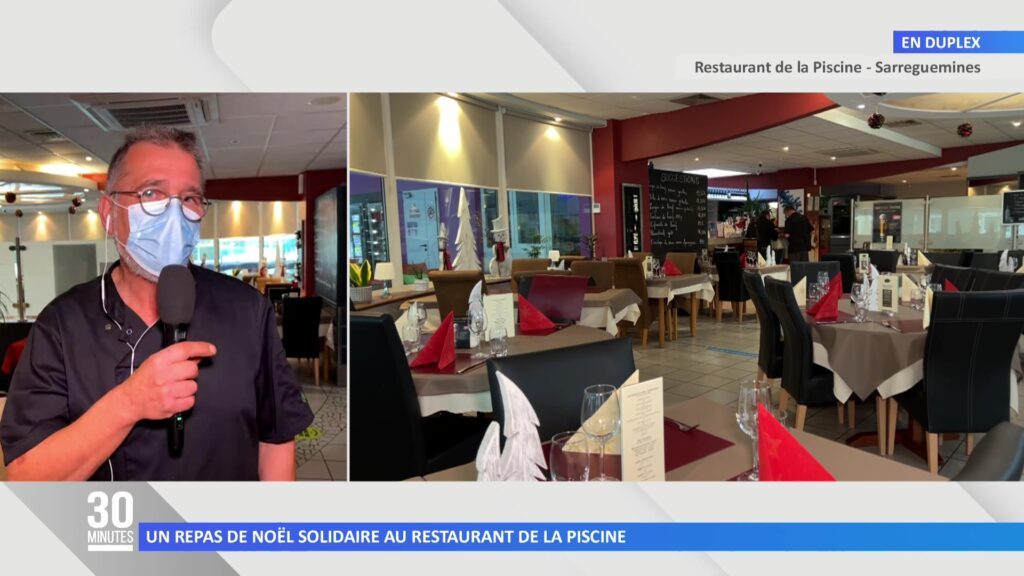Un repas solidaire au restaurant de la Piscine