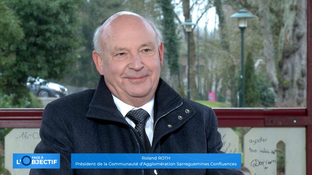 Roland Roth, président de la Communauté d’Agglomération Sarreguemines Confluences