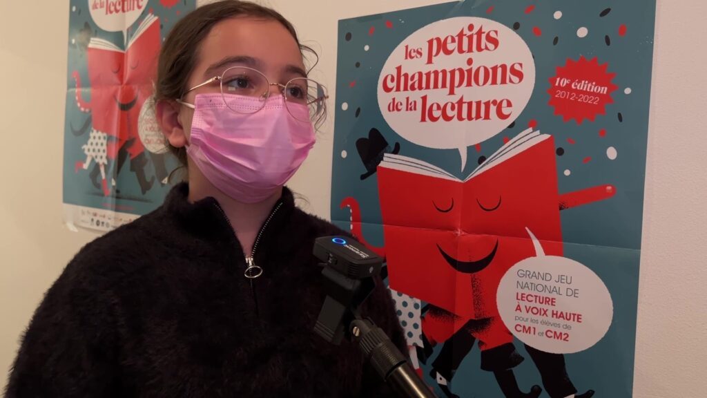 Premier tour du concours “Les petits champions de la lecture”