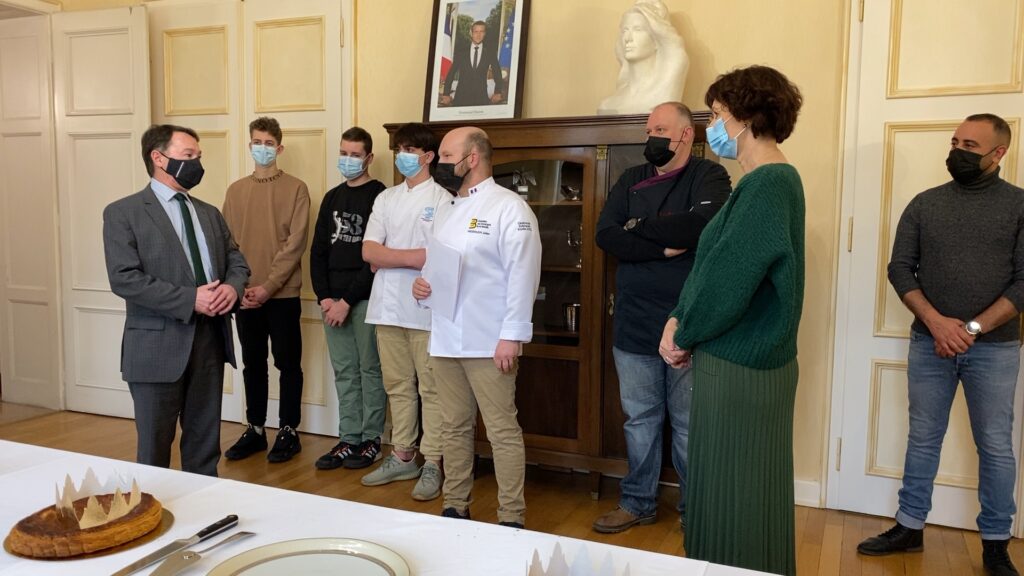 Cérémonie de la galette des rois à la Sous-préfecture