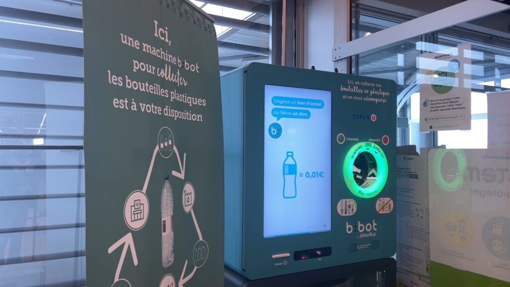 Une machine made in France pour recycler les bouteilles en plastique