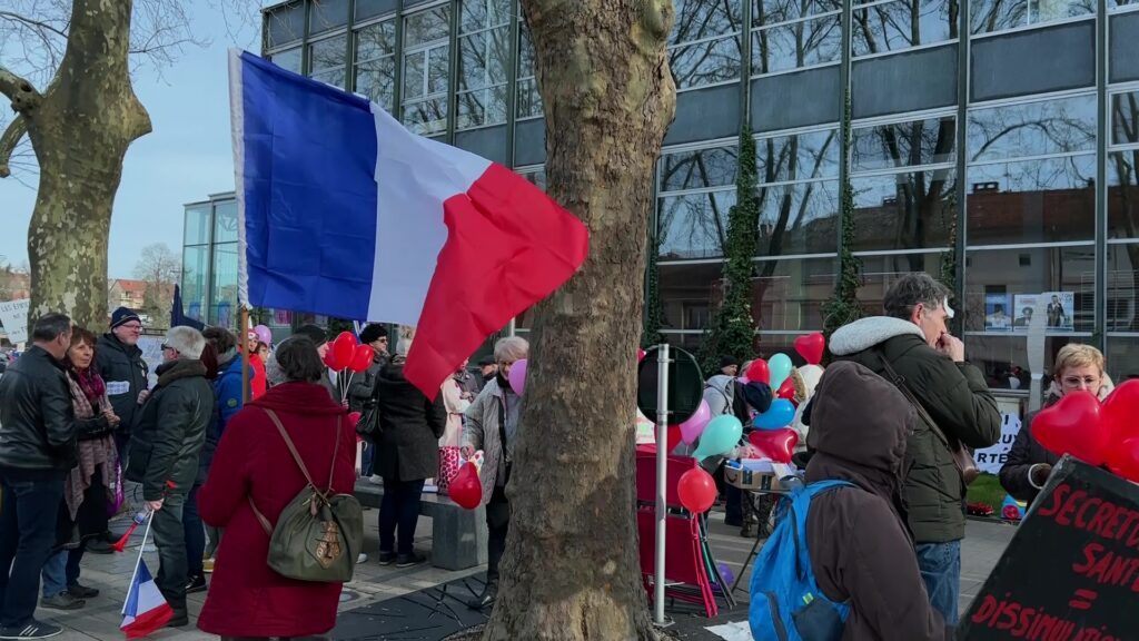 Soutien au mouvement "Convoi de la liberté" à Sarreguemines