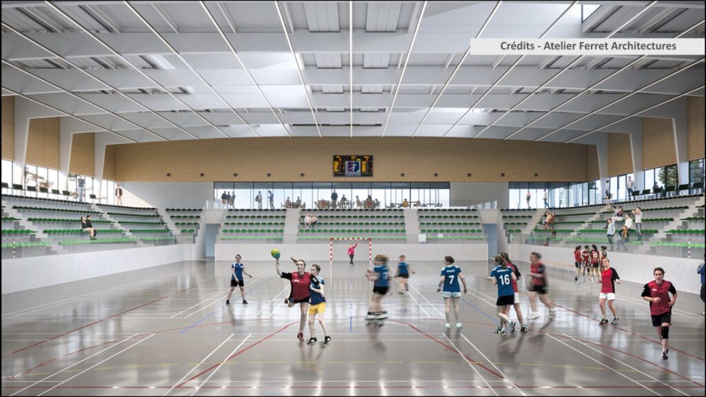 Un futur gymnase flambant neuf à Sarreguemines