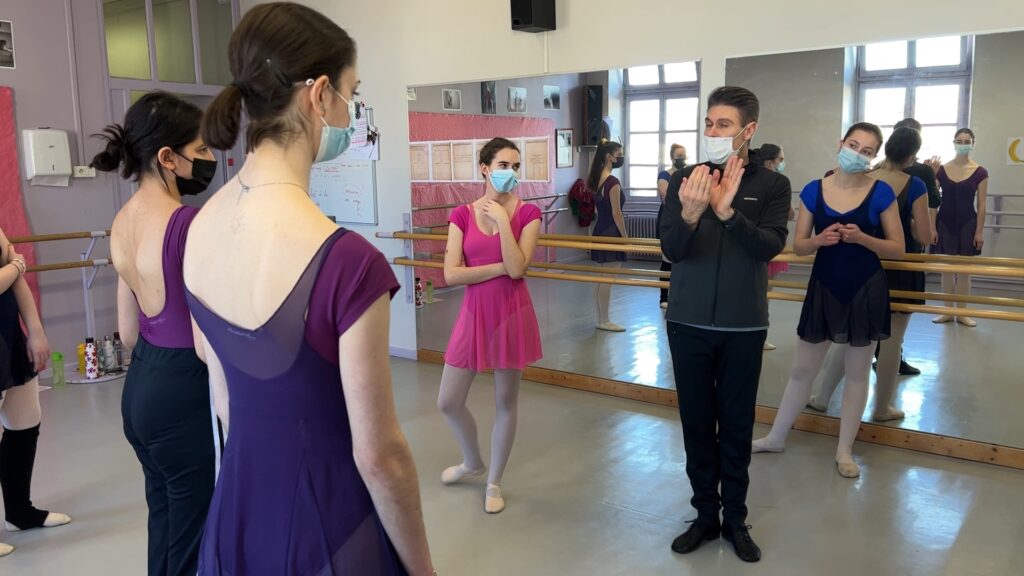 Le danseur Pierre-François Dollé en résidence à Sarreguemines