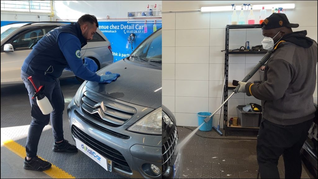 2 nouveaux commerces de lavage auto : 2 procédés différents