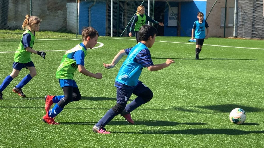 Un stage de foot pour les plus jeunes