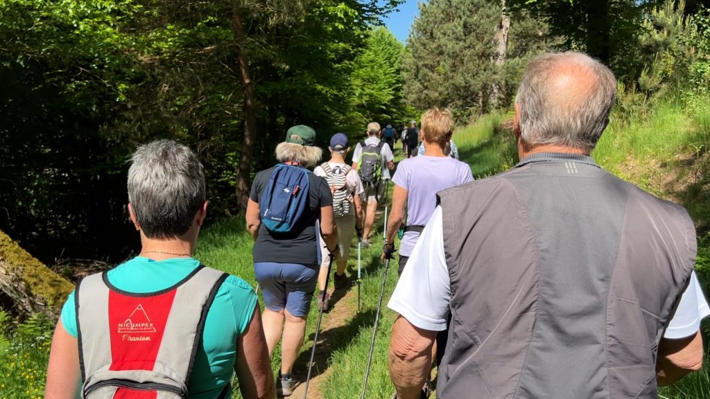 Soucht : une marche nordique pour les 150 ans du Club Vosgien