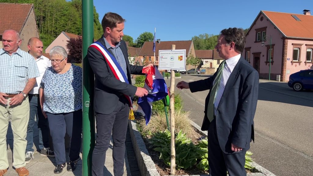 Double inauguration pour la commune de Hottviller