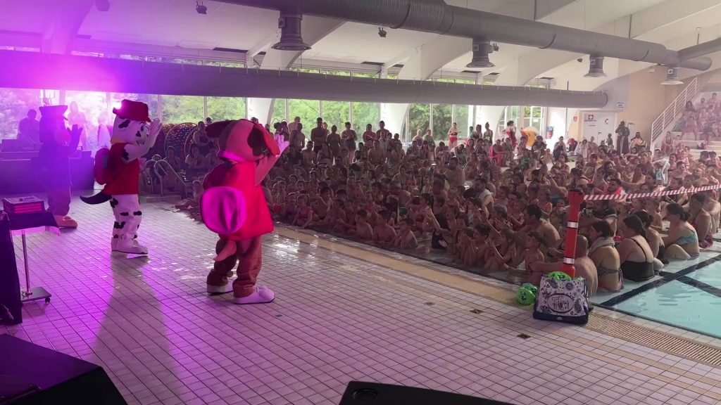 La Pat’ Patrouille s’invite à la piscine