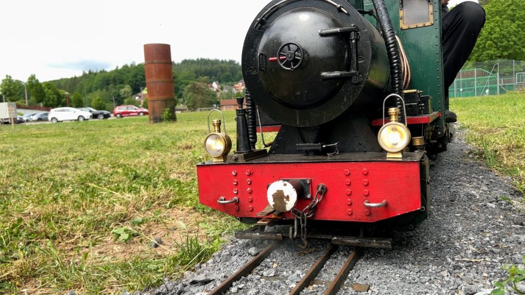 Les Petits Trains du Bitcherland inaugurent leur circuit de locomotives à vapeur