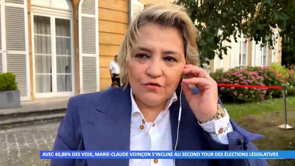Avec 40,88% des voix, Marie-Claude Voinçon s’incline au second tour des élections législatives
