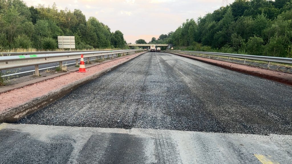 Les travaux s’achèvent sur la RN61