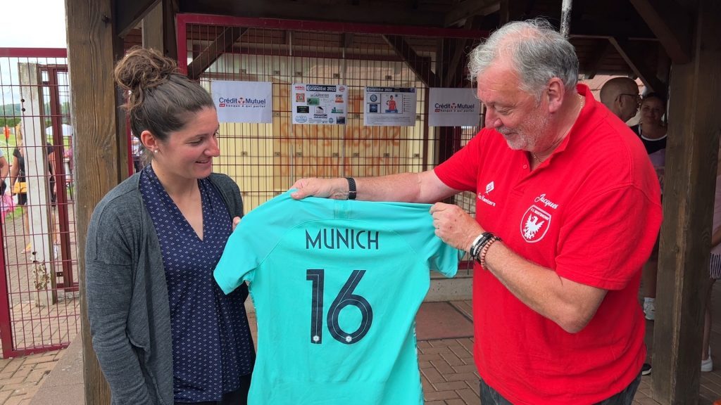 Romane Munich : Marraine du tournoi Grand Est de Football