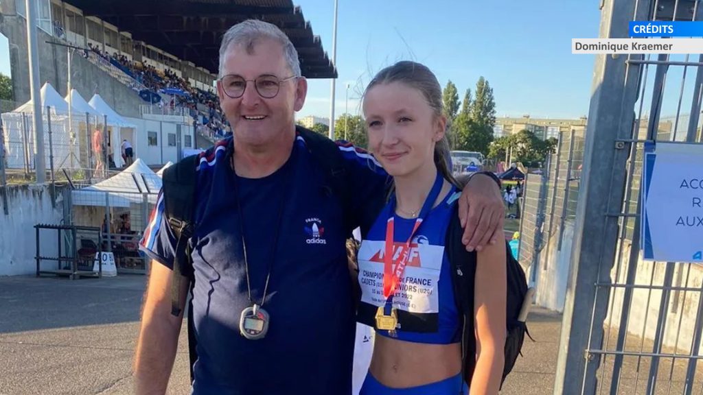 Léa Kimmel championne de France juniors du 1500 mètres