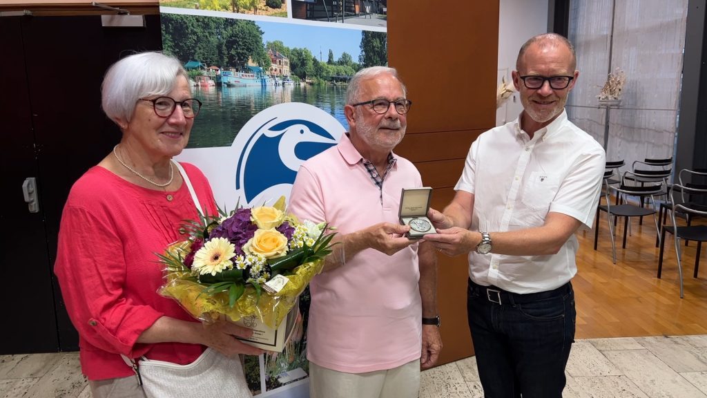 Remise de médaille pour Jean-Marie Buchheit