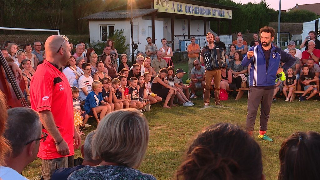 Il été une fois : un spectacle comme à l’entraînement