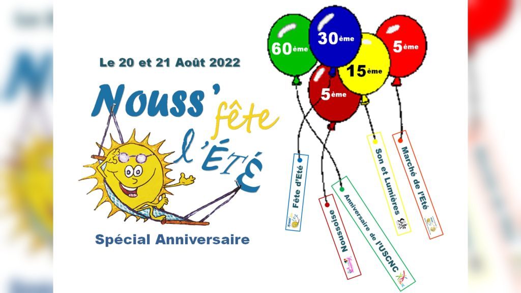 Nouss fête l'été de retour ce week-end