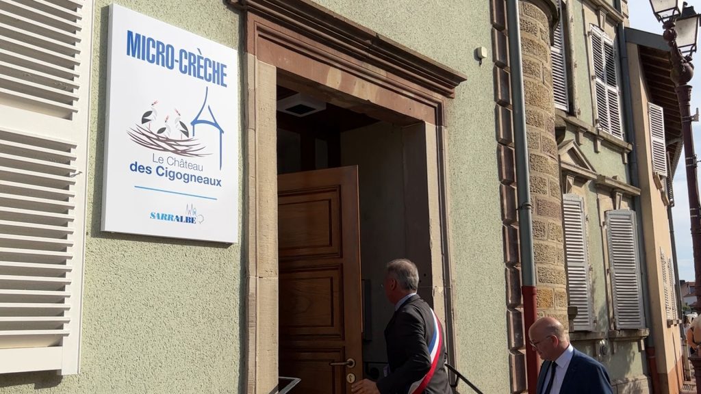 La micro-crèche « Le château des Cigogneaux » ouvre officiellement ses portes