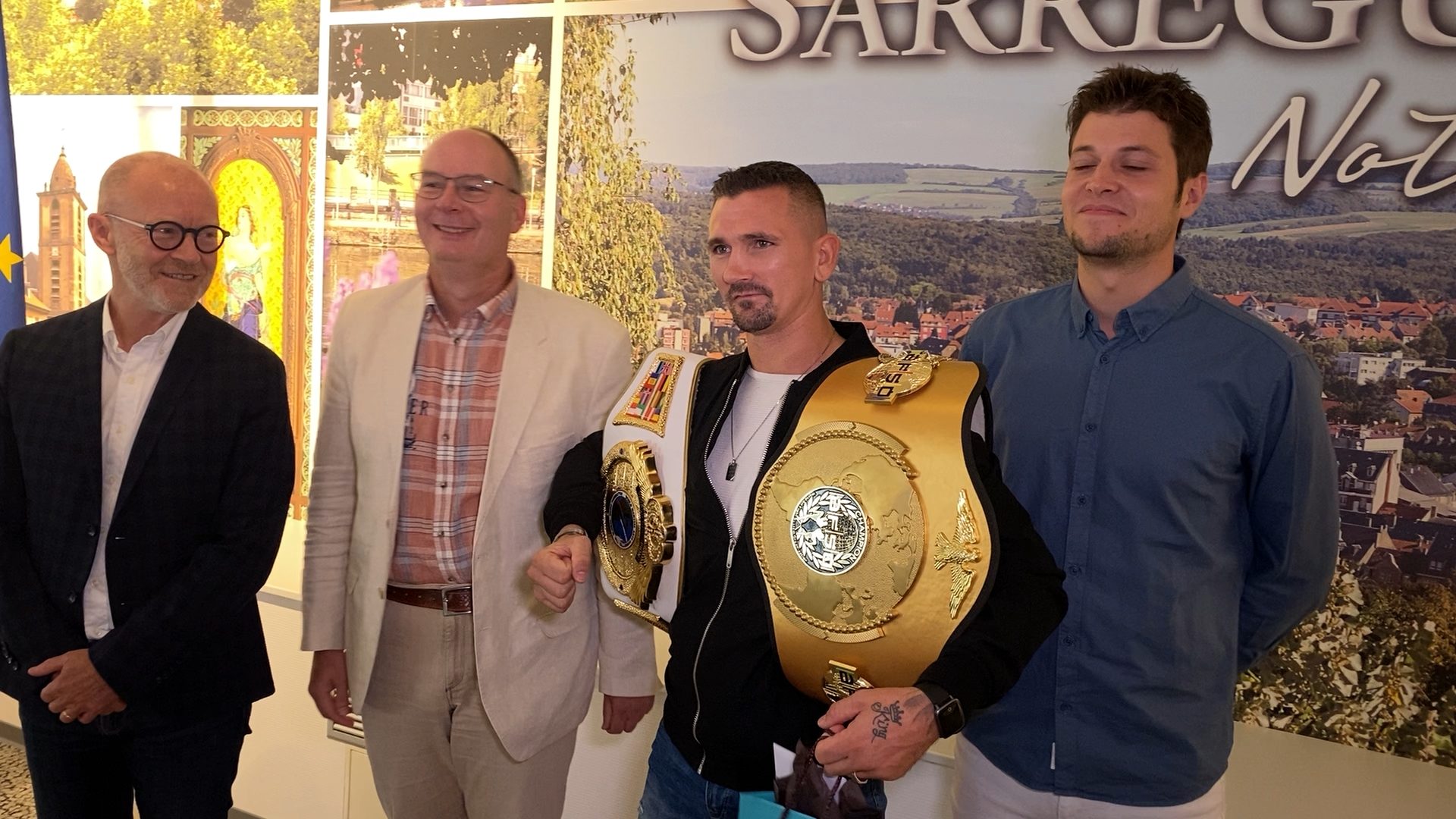 7 champions acclamés par la Ville de Sarreguemines - Mosaik Cristal