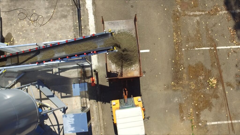 Un distributeur automatique de béton a fait son apparition à Sarreguemines