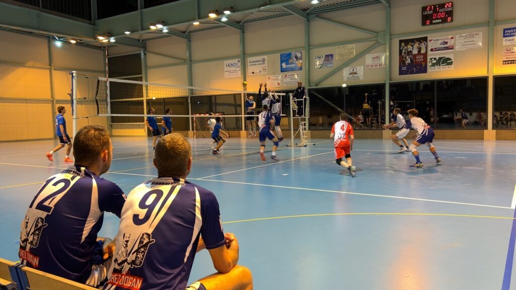 Première journée de championnat difficile pour le COS Volley-ball Sarralbe
