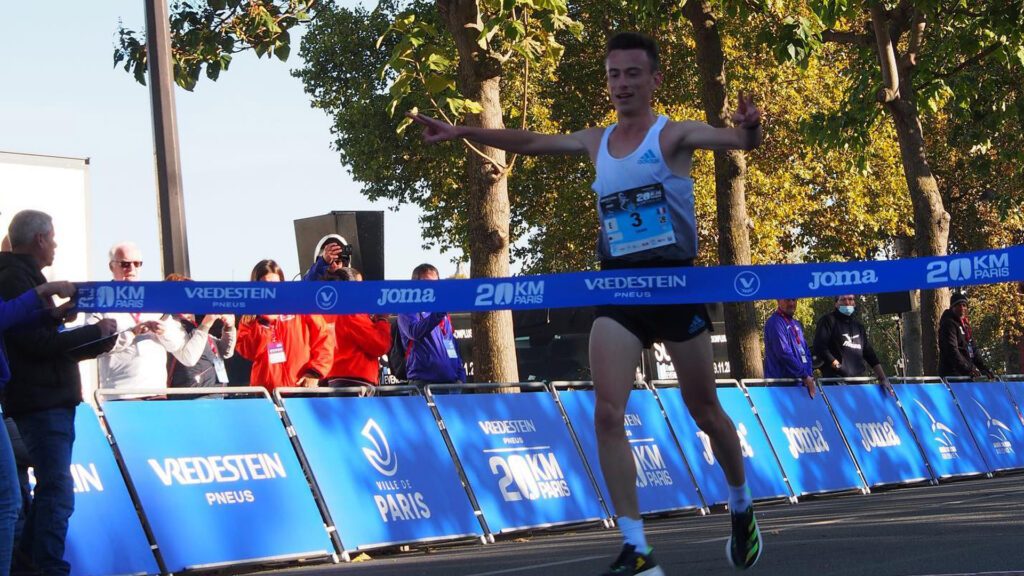 Yann Schrub premier des 20 km de Paris