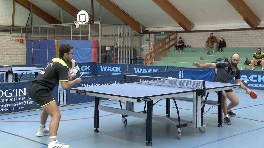 Tennis de table : première victoire de la saison pour Rohrbach-Bining contre Ancerville : 8 pts à 6