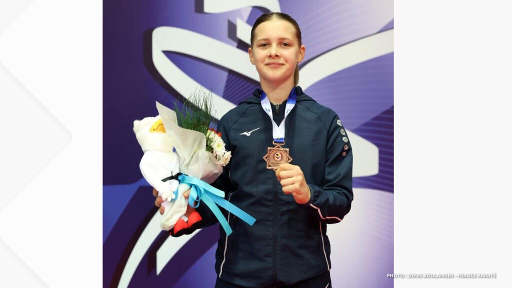 Championnats du monde de karaté : médaille de bronze pour la Sarralbigeoise Elsa Schmitt