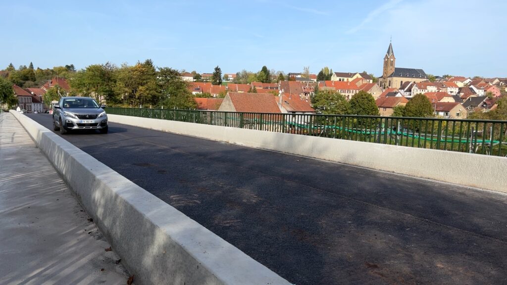 Les ponts de Sarreinsming sont rouverts à la circulation