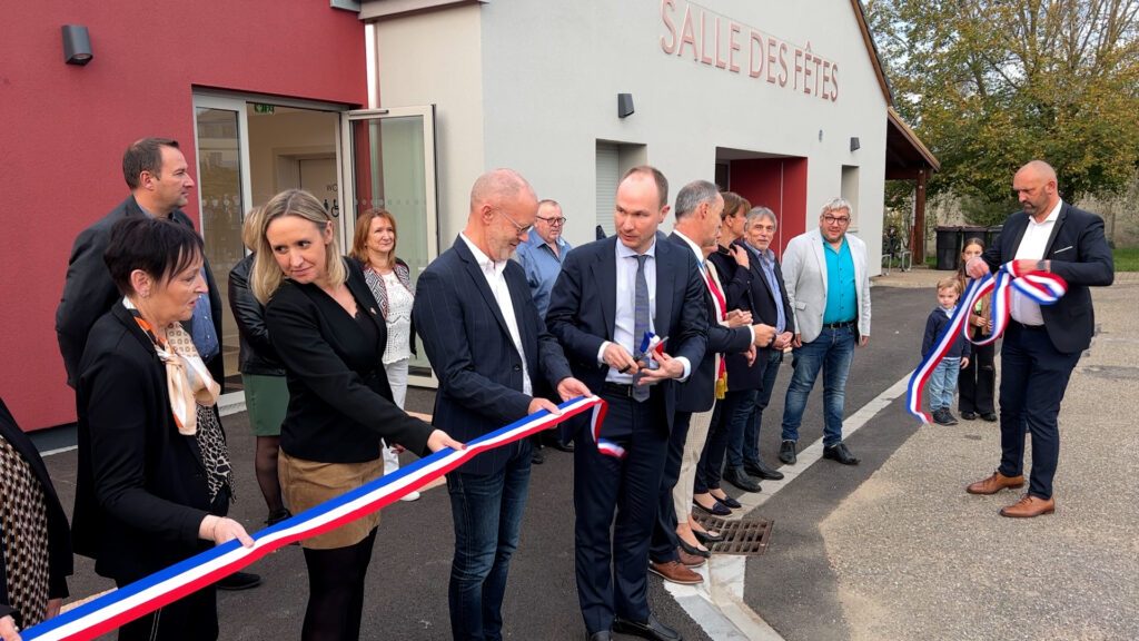 La nouvelle salle des fêtes d’Etting allie dorénavant confort, accessibilité, modernité