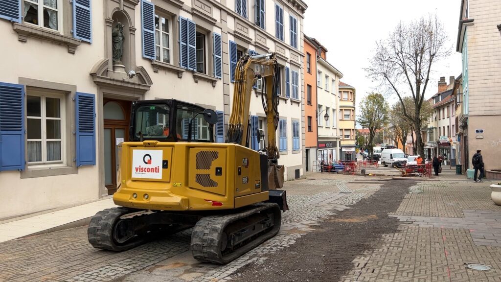 Le chantier de reconfiguration de la place du Marché va faire une pause