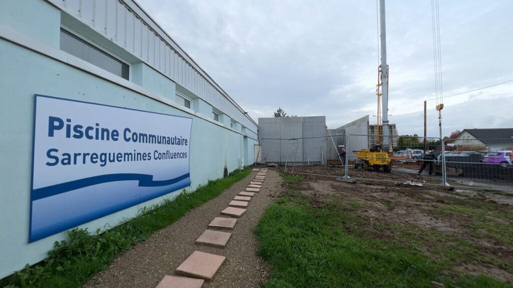 Travaux de rénovation énergétique pour la piscine de Sarralbe