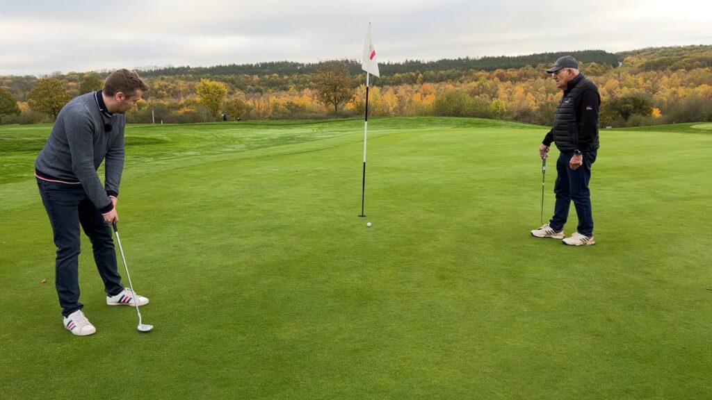 David travaille son swing – à la découverte du golf Sarreguemines Confluences