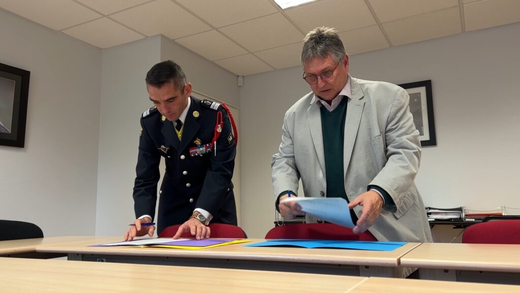Signature de convention entre l’armée et le lycée Teyssier