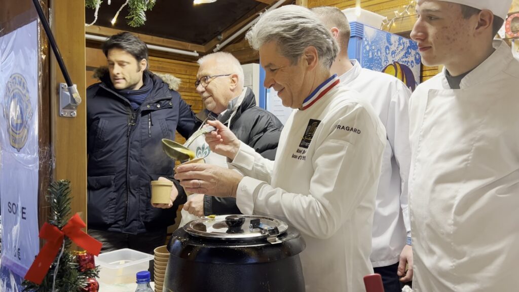 Une soupe de chef pour la bonne cause