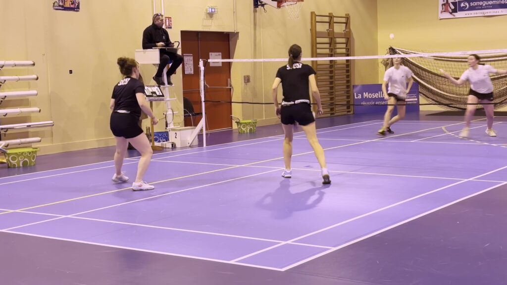 Nationale 3 : nouvelle défaite pour le Sarreguemines Badminton Club face à l’ASPTT Strasbourg
