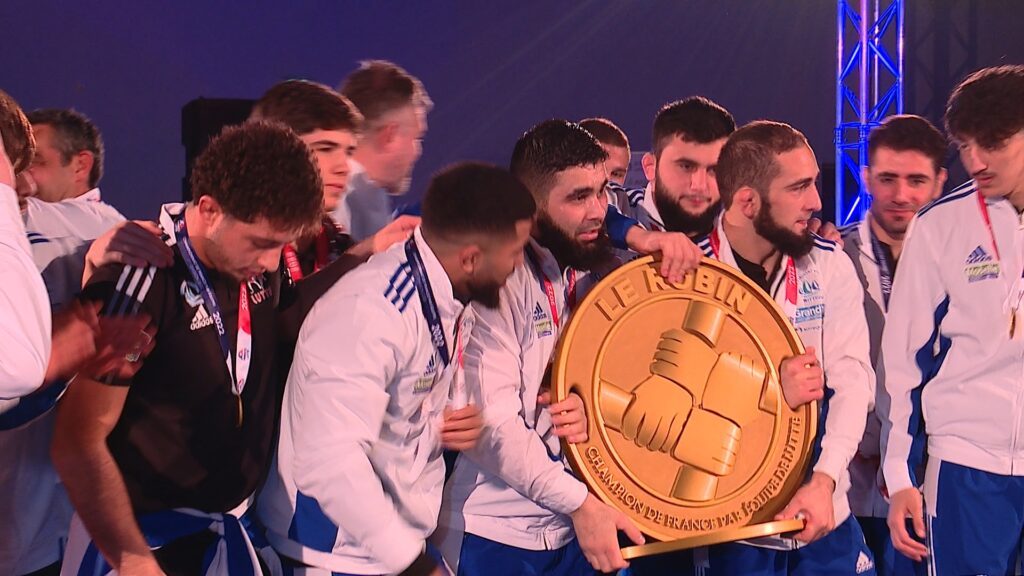Les lutteurs sarregueminois sont champions de France !