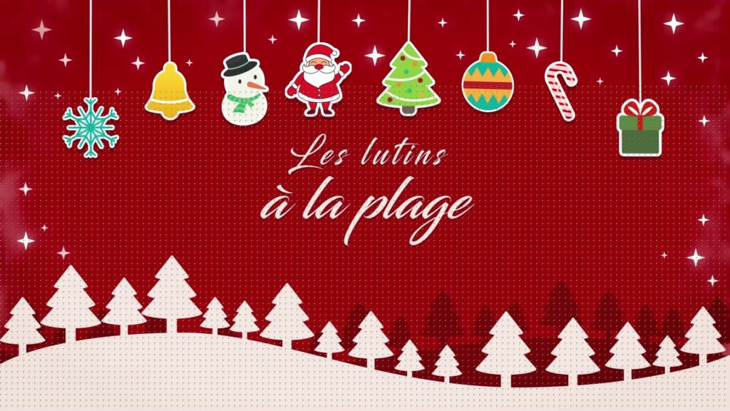 Les lutins à la plage
