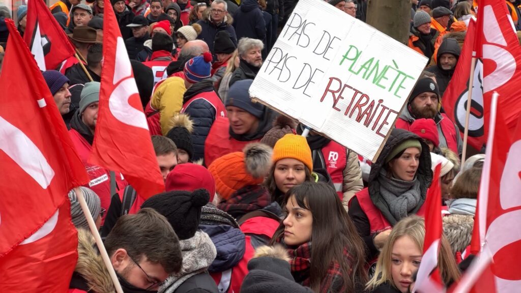 Au cœur de la manifestation départementale à Metz