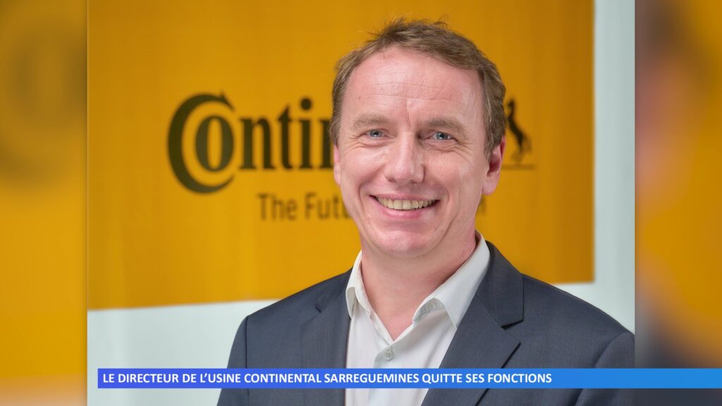 Bertrand Bogaert, le directeur de l'usine Continental de Sarreguemines a quitté ses fonctions