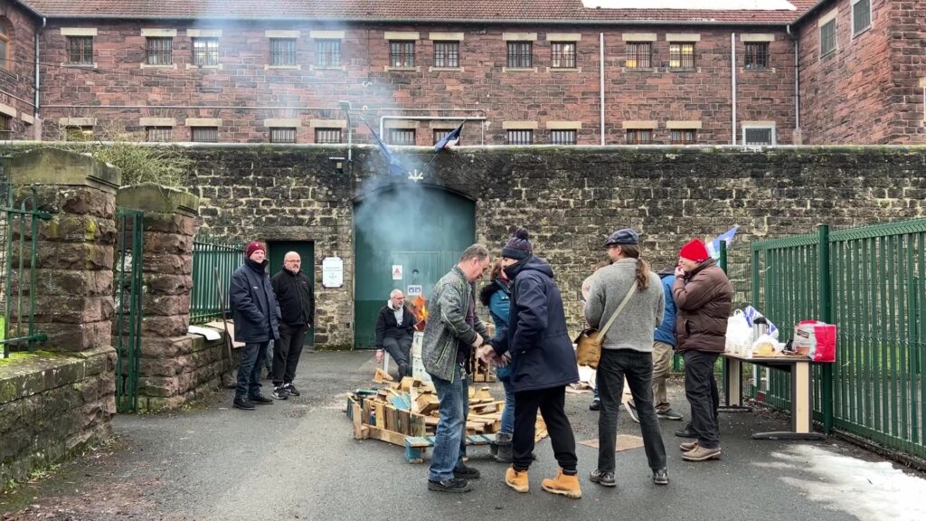 Deuxième journée de mobilisation à la Maison d’Arrêt de Sarreguemines