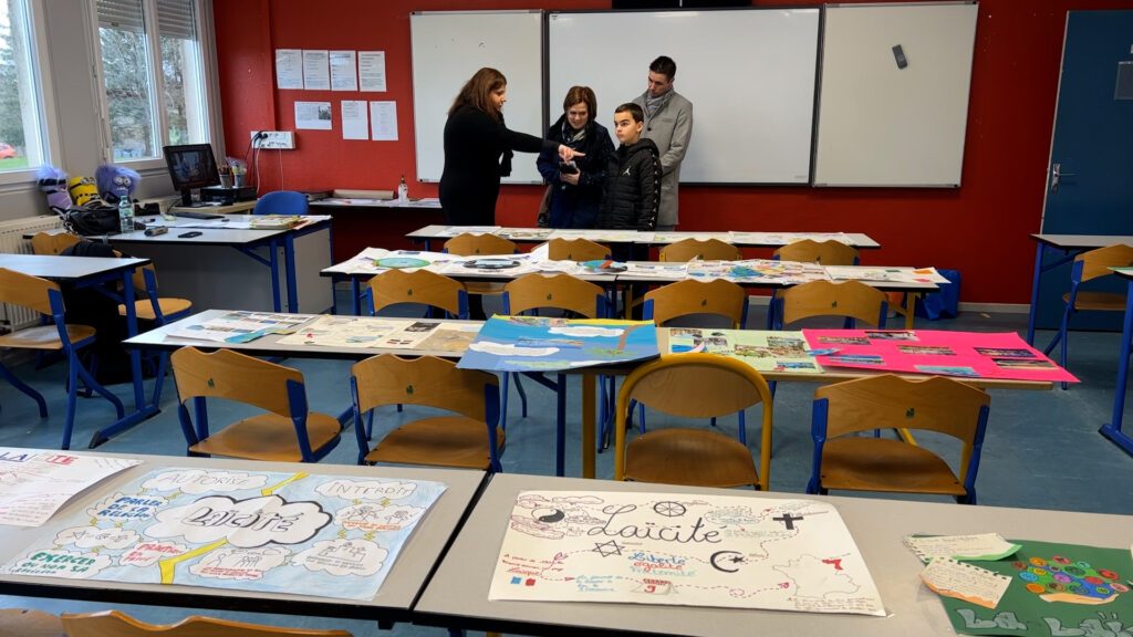 Opération séduction à la journée portes ouvertes du collège Jean Jaurès de Sarreguemines