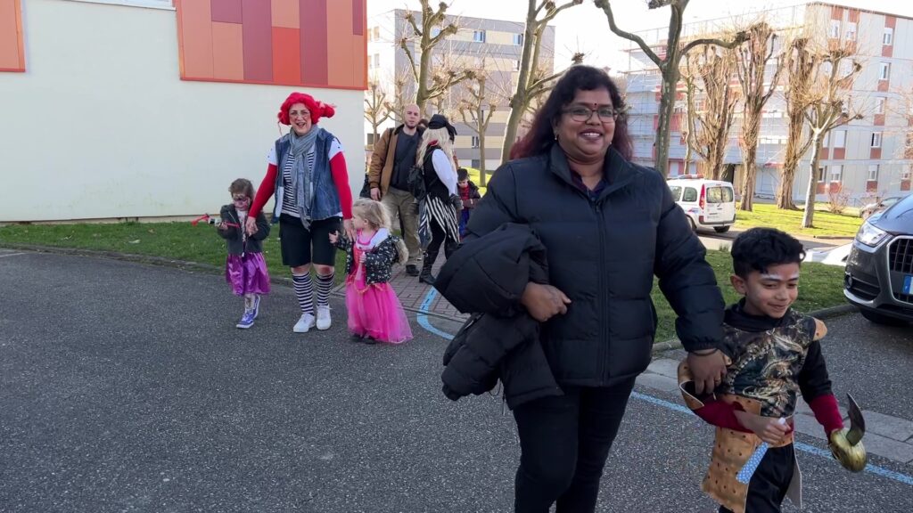 Une mini-cavalcade au cœur du quartier Beausoleil