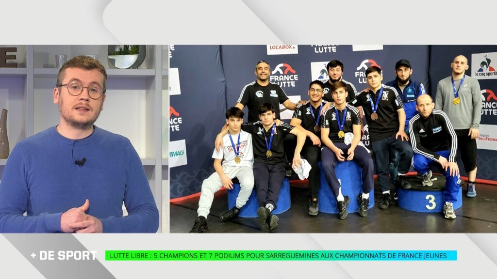 Lutte libre : 5 champions et 7 podiums pour Sarreguemines aux Championnats de France jeunes